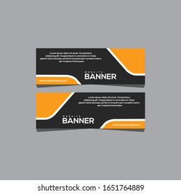 Luxury web banner design, Professional web banner design, banner design vector