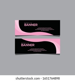 Luxury web banner design, Professional web banner design, banner design vector