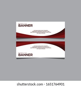 Luxury web banner design, Professional web banner design, banner design vector