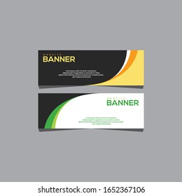 Luxury web banner design, Professional web banner design, banner design vector