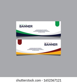 Luxury web banner design, Professional web banner design, banner design vector