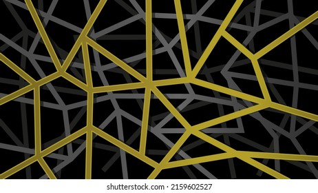 Luxury web gold line diagram vector background