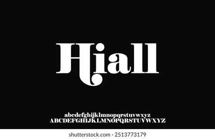 Luxury wedding alphabet font. Typography decorative elegant classic lettering serif fonts vintage retro for logo.