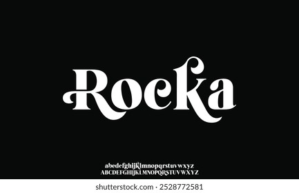 Luxury wedding alphabet font. Typography decorative elegant classic lettering serif fonts vintage retro for logo.