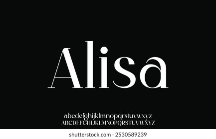 Luxury wedding alphabet font. Typography decorative elegant classic lettering serif fonts vintage retro for logo.