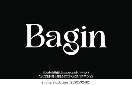 Luxury wedding alphabet font. Typography decorative elegant classic lettering serif fonts vintage retro for logo.