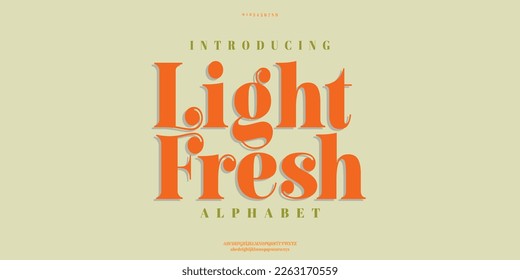 Luxury wedding alphabet letters font with tails. Typography elegant classic lettering serif fonts lowercase and number decorative vintage retro concept for logo branding. vector illustration
