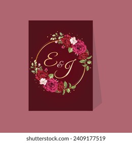 Luxury Wedding Card. Illustrator and designer. Wedding Invites, save the date, Birthday Invites, Video Invites, E-Cards.