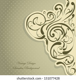 Luxury wedding invitation 