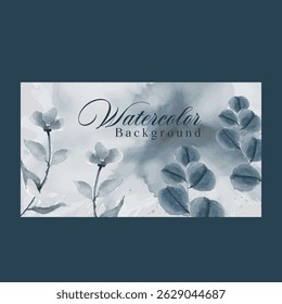 Luxury wedding invitation card rose template. Watercolor card with gold line art, eucalyptus, colorful floral, leaves. Elegant botanical Floral vector template with lily flower background. 