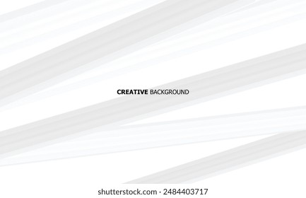 luxury white abstract background with lines color grey vector design
