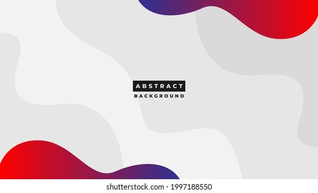 Luxury White Abtract Background with Wave Gradient Minimalist Modern style for Wallpaper, Web, Element, Banner, Landing page, and etc.