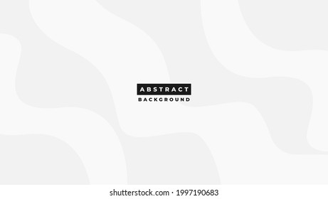 Luxury White Abtract Background with Wave Minimalist Modern style for Wallpaper, Web, Element, Banner, Landing page, Presentation, and etc.