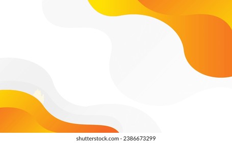 Luxury White Abtract Background with Wave Gradient Minimalist Modern style for poster, backdrop, book cover, and brochure. Vector illustration