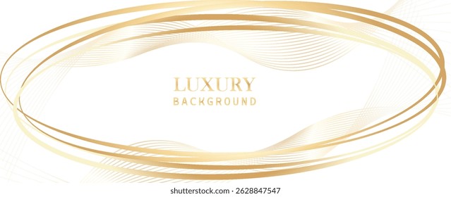 Luxury white color background vector. Elegant wallpaper in 3d style with gold texture, golden light effect. Light modern backdrop illustration perfect for branding, packaging, business, advertising. 
