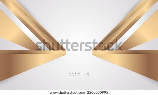 Luxury White Gold Background Golden Lines Stock Vector Royalty Free 2200030995 Shutterstock 4535