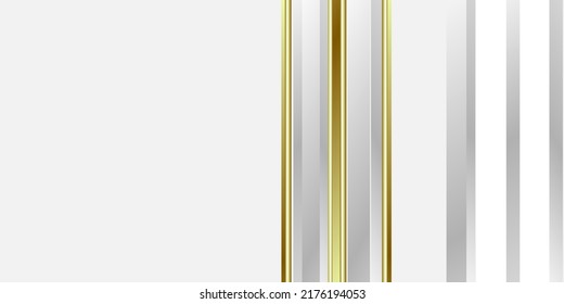 Luxury white gold and grey background
