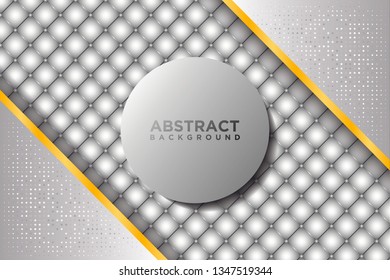 Luxury white leather background.vector illustration.