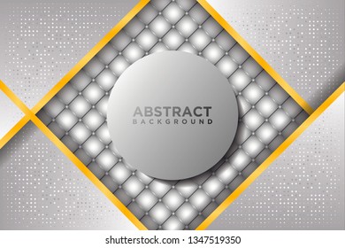 Luxury white leather background.vector illustration.