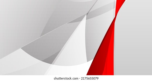 Luxury white and red background vector