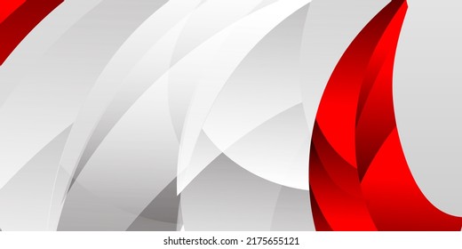 Luxury white and red background vector