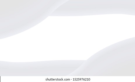 Wave Grey Abstract Aesthetic Background Stock Vector (Royalty Free ...