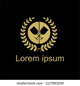 Luxury Wine logo design template. Vector illustration of icon