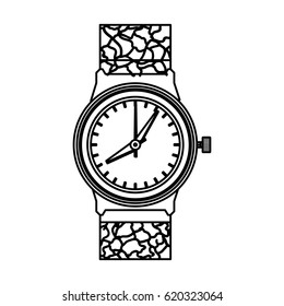 Luxury wristwatch clock