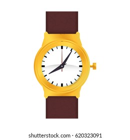 Luxury wristwatch clock