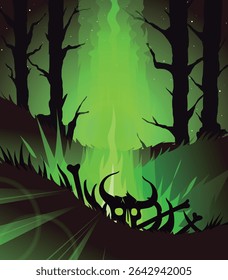 luz mala folklore tale about evil green light
