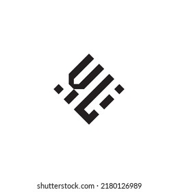 LV abstract geometric concept logo in high quality professional design that will be best for street style
