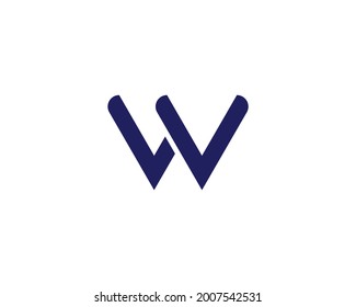 plantilla vectorial de diseño de logotipo de letras LV