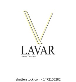 LV luxury logo design for fashion company / fashion store