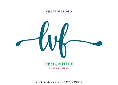 LVF lettering logo is simple, easy to understand and authoritative