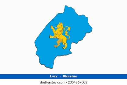 Lviv Flag - Administrative divisions of Ukraine