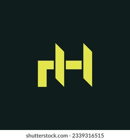 Diseño de logotipo vectorial moderno y creativo LW