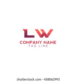 lw polygonal logo
