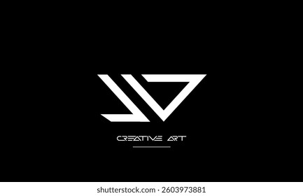 LW, WL, L, W abstract letters logo monogram