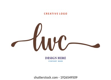 El logotipo de la inscripción LWC es sencillo, fácil de entender y con autoridad