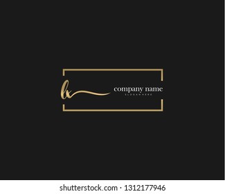 LX Initial handwriting logo vector. Hand lettering for designs.