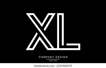 LX, XL, Abstract Letters Logo Monogram