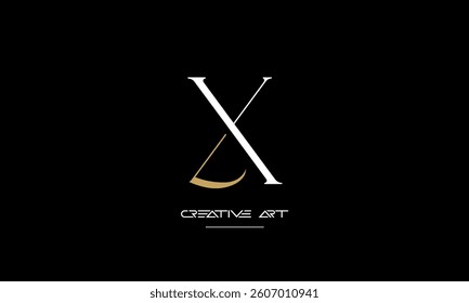 LX, XL, L, X abstract letters logo monogram