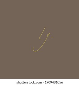 Ly handwritten logo for identity