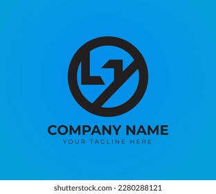 Plantilla vectorial de diseño de logotipo de tipo de letra LY. Resumen de diseño del logo de la carta LY. Logo de LY. Diseño del logotipo inicial de la letra manuscrita LY. Diseño inicial de letras vinculadas
