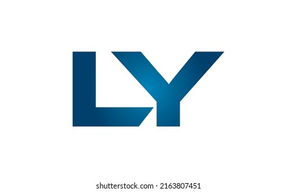 LY linked letters logo icon