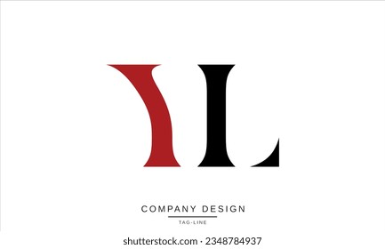 LY, YL, Abstract Letters Logo Monogram
