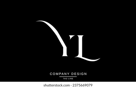 LY, YL, Abstract Letters Logo Monogram