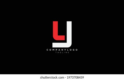 LY YL L AND Y Abstract initial monogram letter alphabet logo design