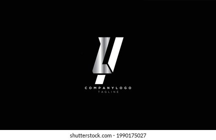 LY YL L AND Y Abstract initial monogram letter alphabet logo design