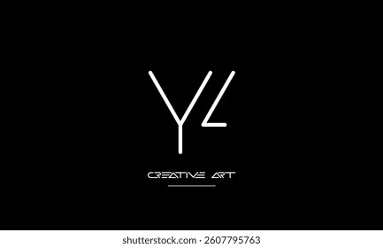 LY, YL, L, Y abstract letters logo monogram